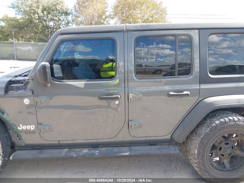 2019 Jeep Wrangler Unlimited Sport S 4X4 VIN: 1C4HJXDG3KW565617 Lot: 40694248