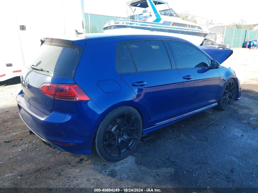 2015 VOLKSWAGEN GOLF R 4-DOOR - WVWLF7AU0FW222811