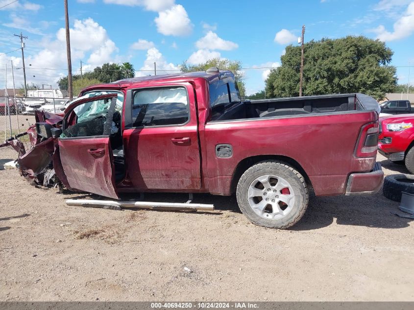 2019 Ram 1500 Big Horn/Lone Star 4X4 5'7 Box VIN: 1C6SRFFT2KN802226 Lot: 40694250