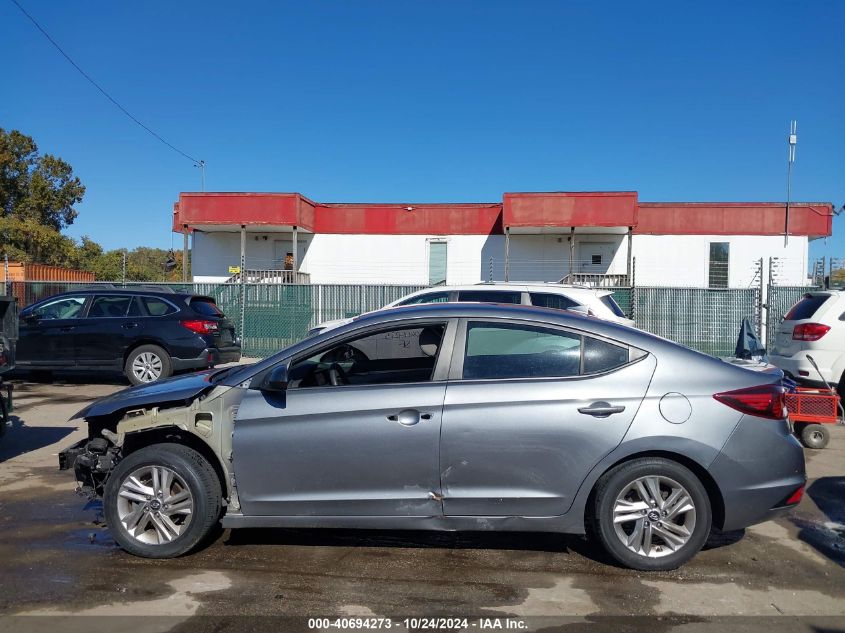 2019 Hyundai Elantra Sel VIN: KMHD84LF2KU830715 Lot: 40694273