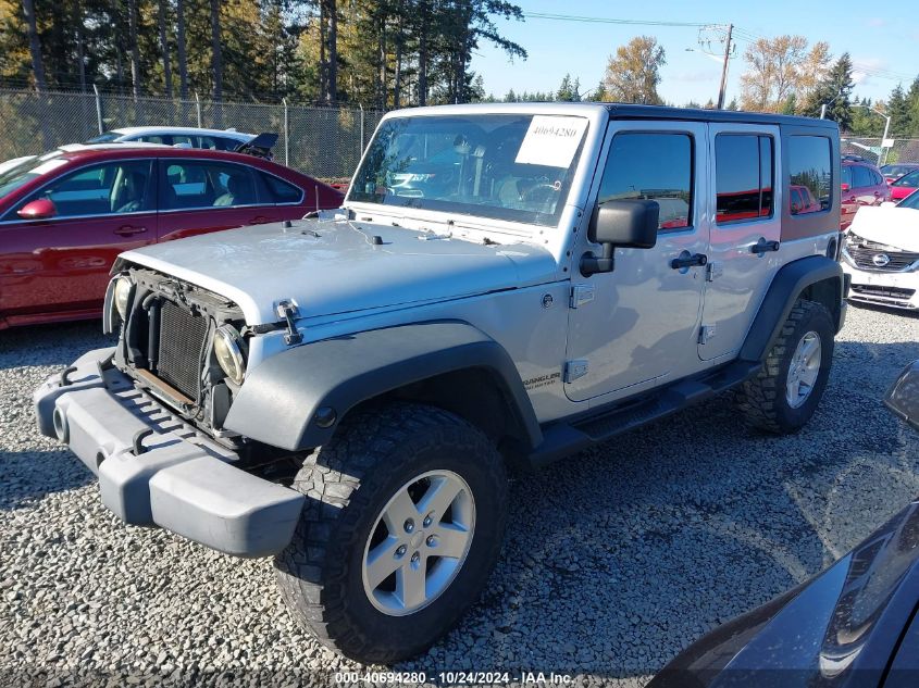 2010 Jeep Wrangler Unlimited Sport VIN: 1J4BA3H18AL157242 Lot: 40694280