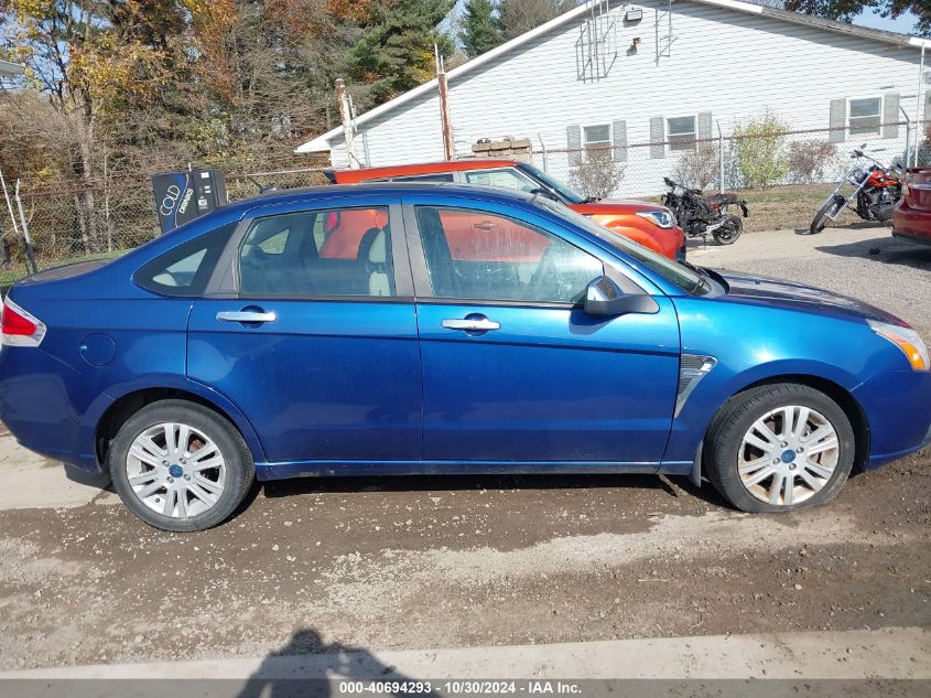 2008 Ford Focus Se/Ses VIN: 1FAHP35N18W182133 Lot: 40694293