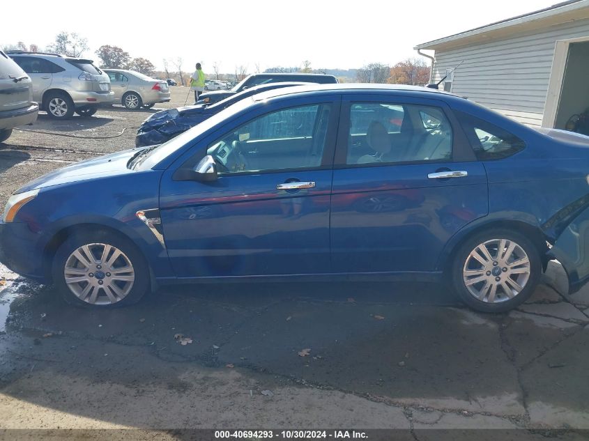 2008 Ford Focus Se/Ses VIN: 1FAHP35N18W182133 Lot: 40694293