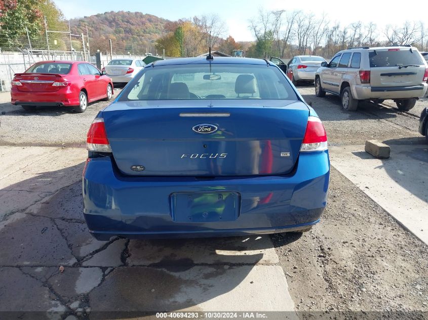 2008 Ford Focus Se/Ses VIN: 1FAHP35N18W182133 Lot: 40694293