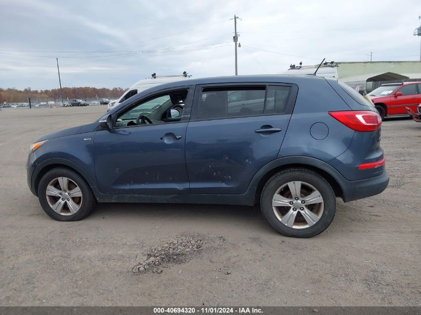 2013 Kia Sportage Lx VIN: KNDPBCA28D7369471 Lot: 40694320