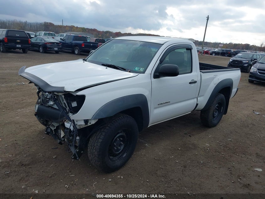 2007 TOYOTA TACOMA VIN: 5TEPX42N57Z378142