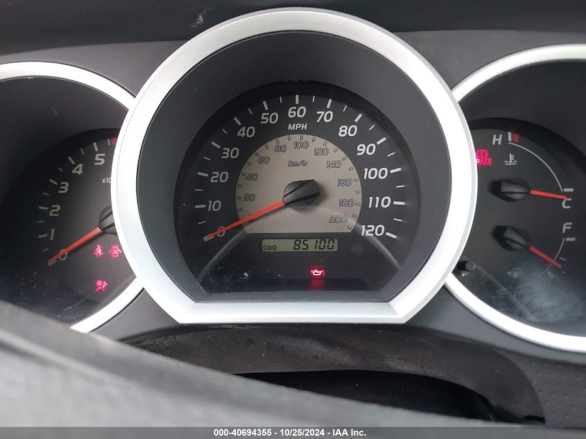 2007 TOYOTA TACOMA VIN: 5TEPX42N57Z378142
