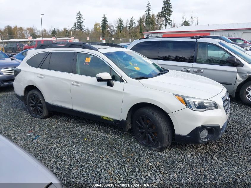 2015 Subaru Outback 2.5I Limited VIN: 4S4BSAJC9F3241639 Lot: 40694357