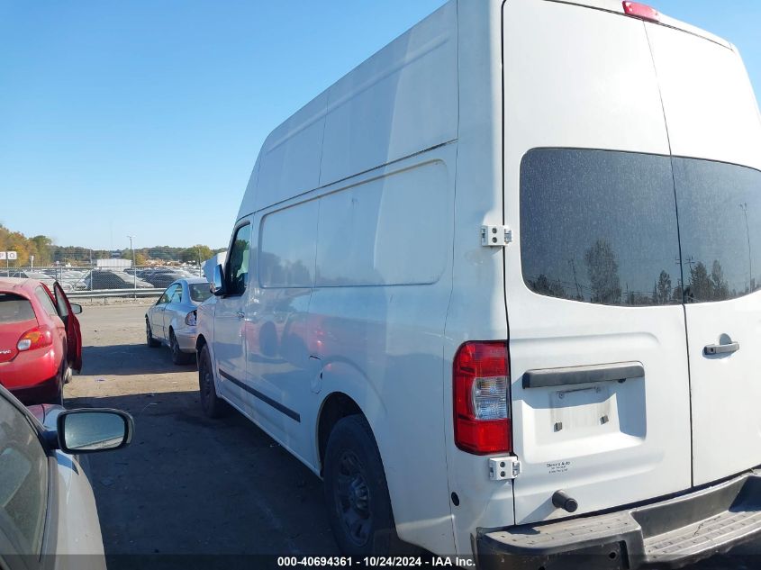 2012 Nissan Nv 2500 Nv2500 Hd Sv V6 VIN: 1N6BF0LY7CN106233 Lot: 40694361