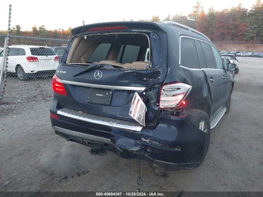 2015 Mercedes-Benz Gl 450 4Matic VIN: 4JGDF6EE8FA592253 Lot: 40694367