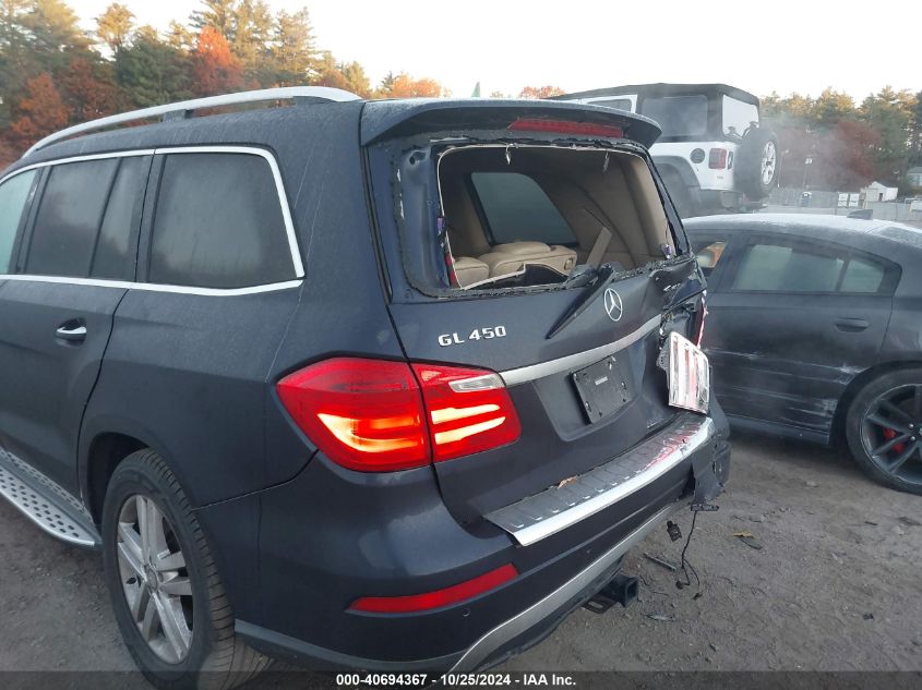 2015 Mercedes-Benz Gl 450 4Matic VIN: 4JGDF6EE8FA592253 Lot: 40694367