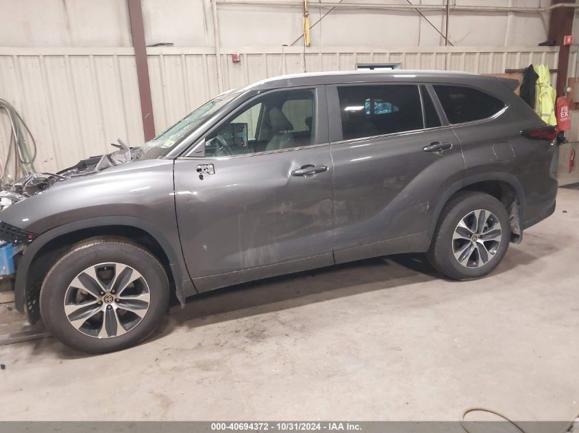 2024 Toyota Highlander Xle VIN: 5TDKDRBH3RS529165 Lot: 40694372