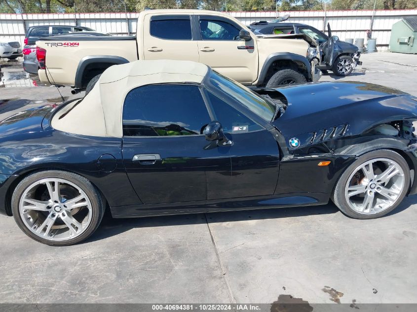 1997 BMW Z3 1.9L VIN: 4USCH7326VLB79403 Lot: 40694381