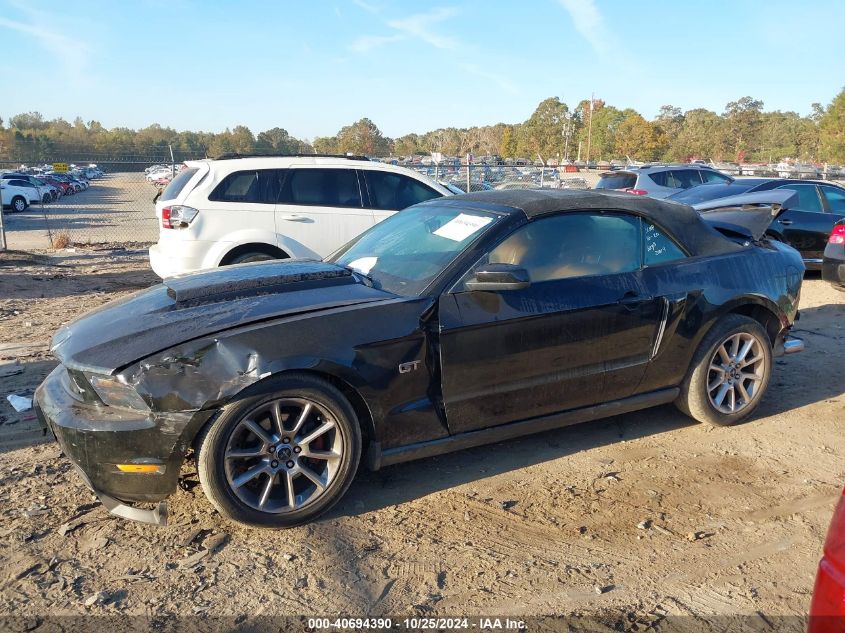 2010 Ford Mustang Gt/Gt Premium VIN: 1ZVBP8FH9A5181410 Lot: 40694390