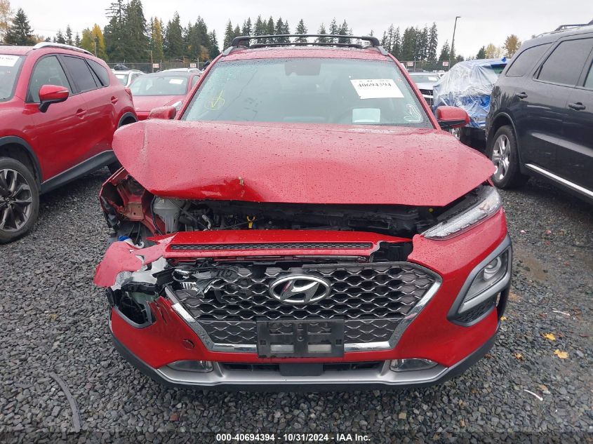 2020 Hyundai Kona Ultimate VIN: KM8K5CA50LU489286 Lot: 40694394