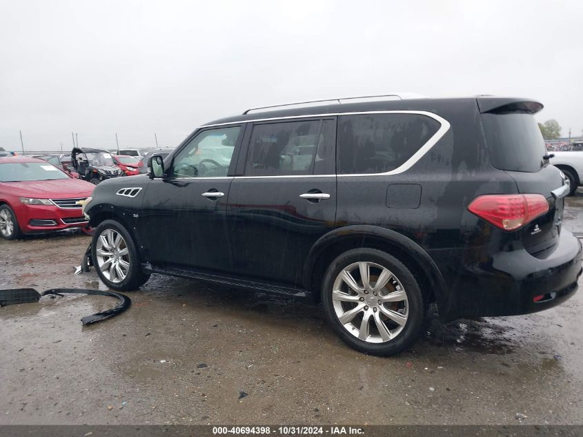 2014 Infiniti Qx80 VIN: JN8AZ2NF9E9552056 Lot: 40694398