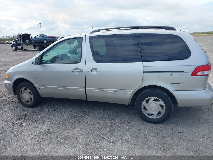 2002 Toyota Sienna Le VIN: 4T3ZF13C82U436868 Lot: 40694400