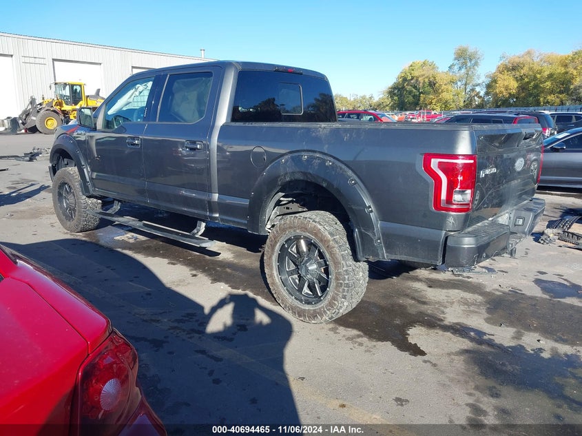 2015 FORD F-150 VIN: 1FTFW1EF9FKD48453