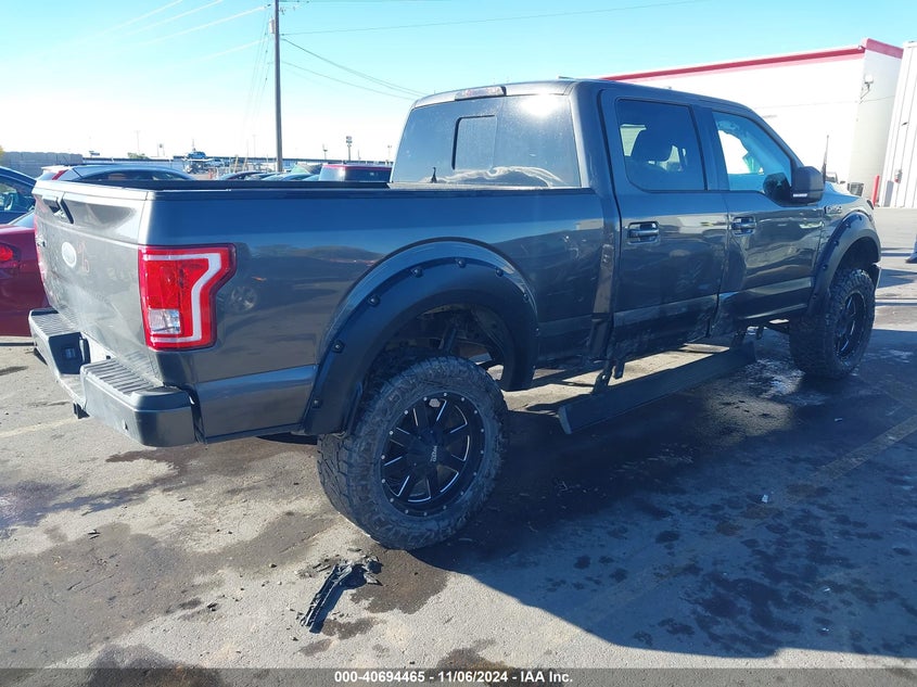 2015 FORD F-150 VIN: 1FTFW1EF9FKD48453