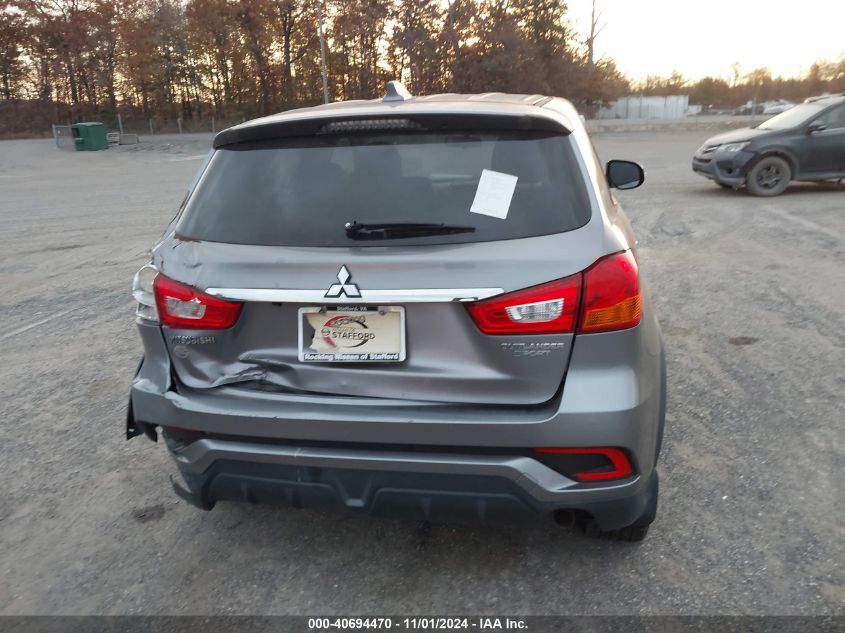 2019 Mitsubishi Outlander Sport 2.0 Es VIN: JA4AP3AU9KU005545 Lot: 40694470