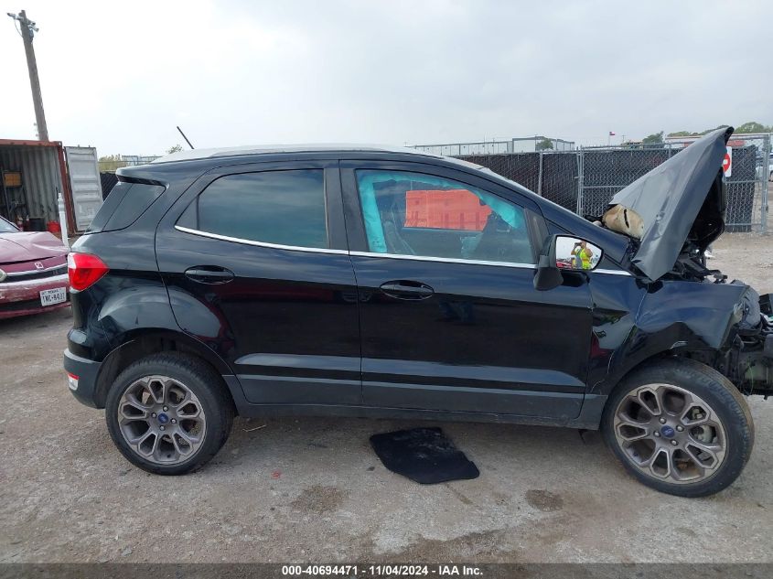 2020 Ford Ecosport Titanium VIN: MAJ6S3KL2LC349005 Lot: 40694471