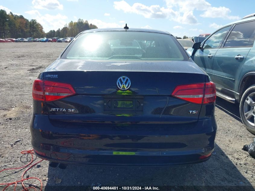 2015 Volkswagen Jetta 1.8T Se VIN: 3VWD17AJ0FM349323 Lot: 40694481