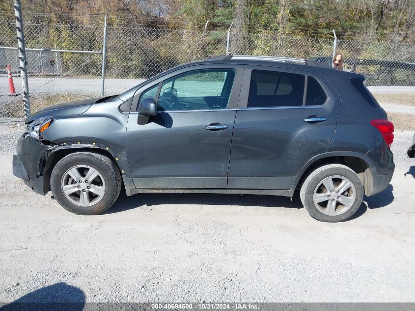 2018 Chevrolet Trax Lt VIN: KL7CJPSB0JB726090 Lot: 40694500