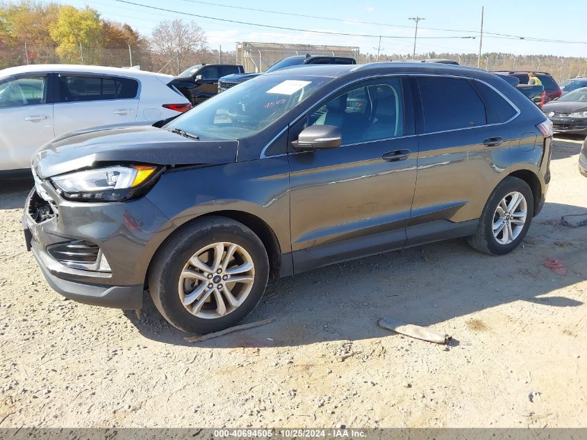 VIN 2FMPK4J96KBB40497 2019 Ford Edge, Sel no.2