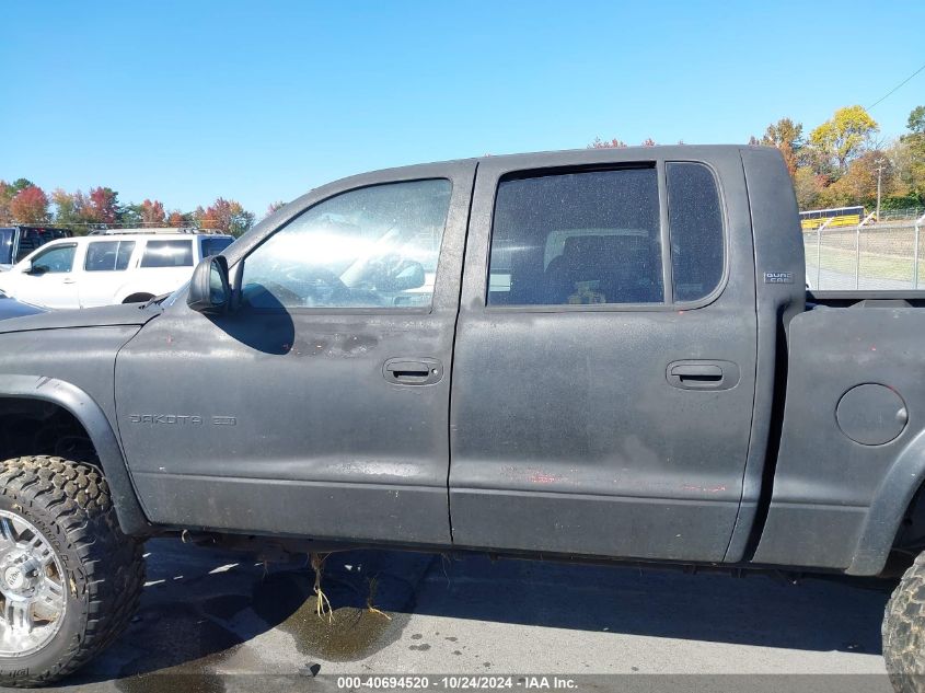 2001 Dodge Dakota Slt/Sport VIN: 1B7GG2AZ21S209491 Lot: 40694520