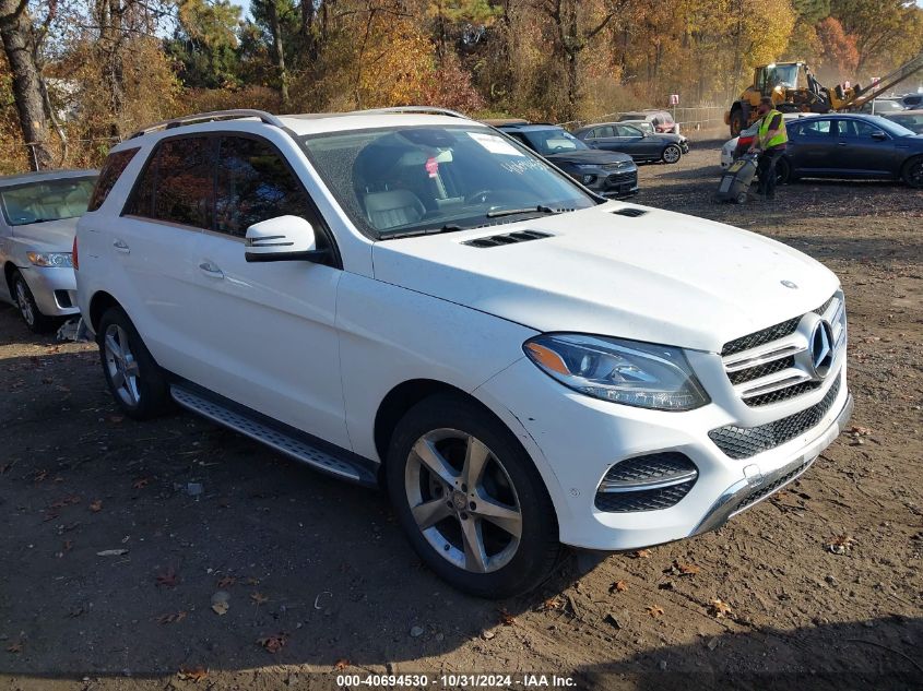 VIN 4JGDA5HB3GA807503 2016 Mercedes-Benz GLE 350, 4... no.1