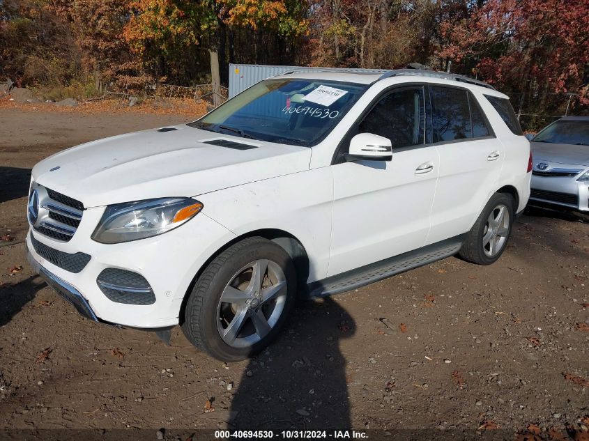 VIN 4JGDA5HB3GA807503 2016 Mercedes-Benz GLE 350, 4... no.2