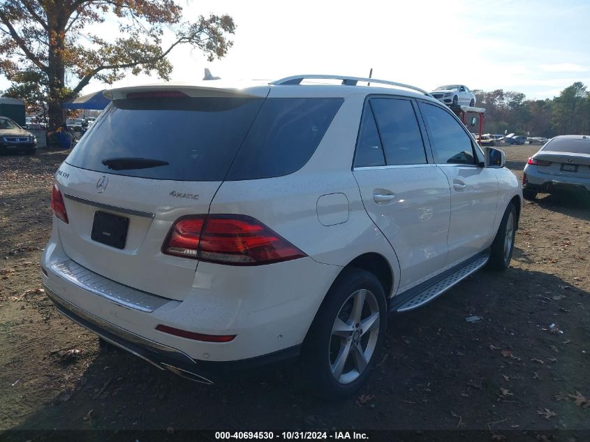 VIN 4JGDA5HB3GA807503 2016 Mercedes-Benz GLE 350, 4... no.4