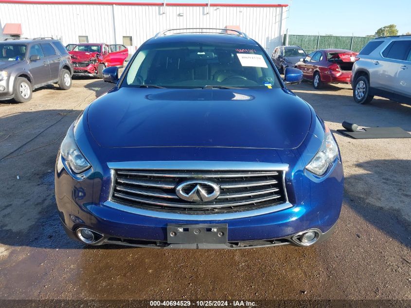 2013 Infiniti Fx37 VIN: JN8CS1MW7DM171021 Lot: 40694529