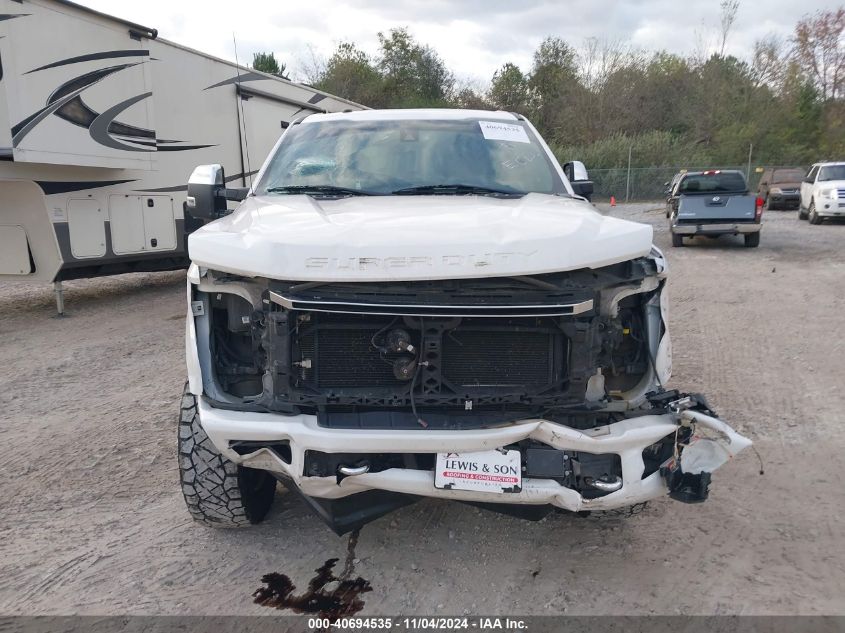 2018 Ford F250 Super Duty VIN: 1FT7W2BT2JEB79629 Lot: 40694535