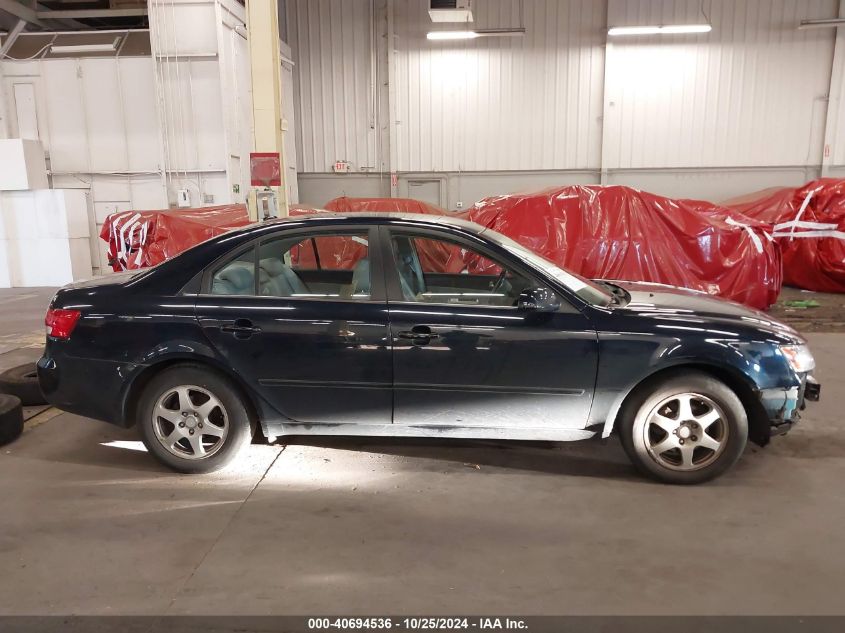 2007 Hyundai Sonata Gls VIN: 5NPET46C27H295816 Lot: 40694536