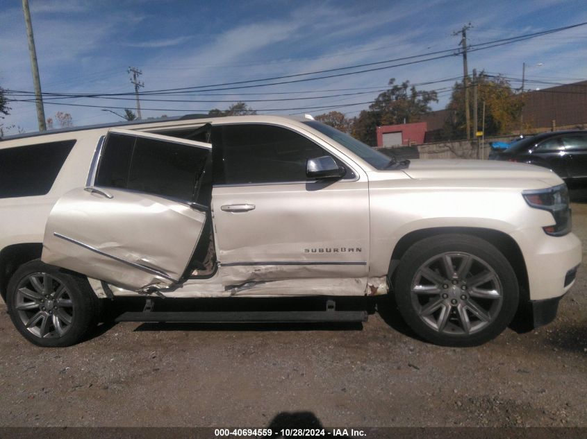 2015 Chevrolet Suburban K1500 Ltz VIN: 1GNSKKKC0FR551031 Lot: 40694559