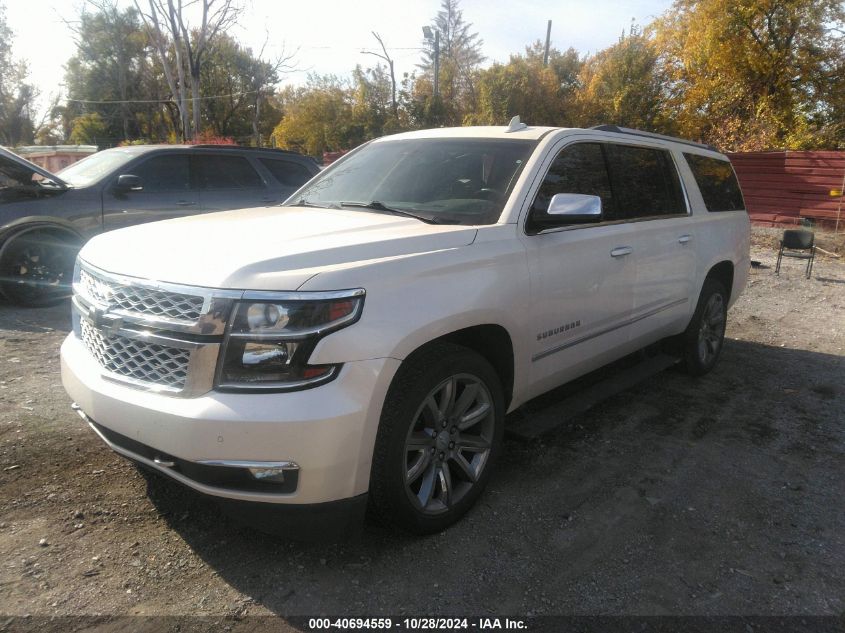 2015 Chevrolet Suburban K1500 Ltz VIN: 1GNSKKKC0FR551031 Lot: 40694559