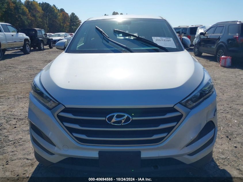 2018 Hyundai Tucson Se VIN: KM8J2CA46JU707675 Lot: 40694585