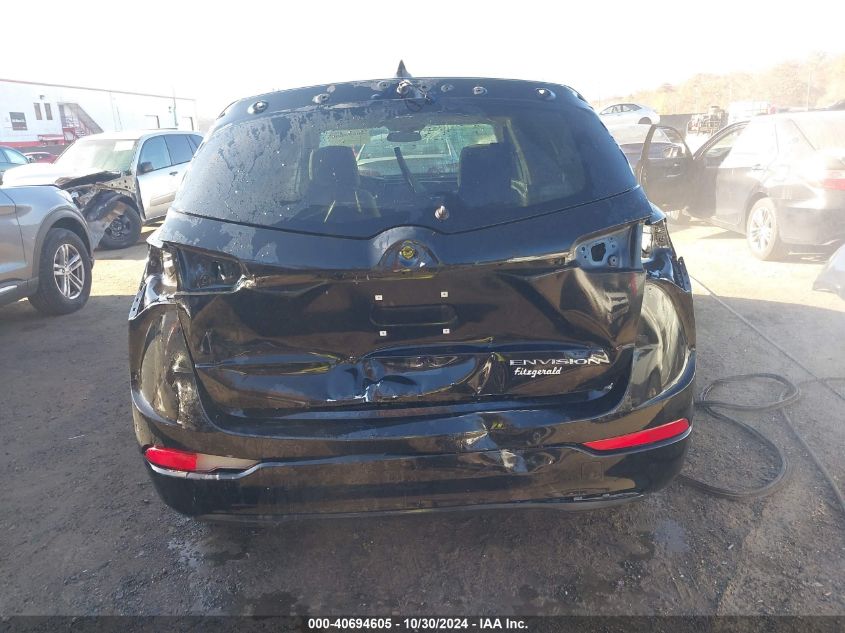 2020 Buick Envision Fwd Essence VIN: LRBFXCSA8LD121691 Lot: 40694605