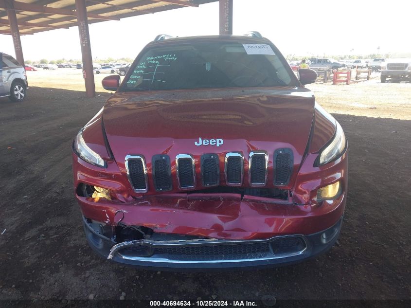 2014 Jeep Cherokee Limited VIN: 1C4PJMDB9EW159909 Lot: 40694634