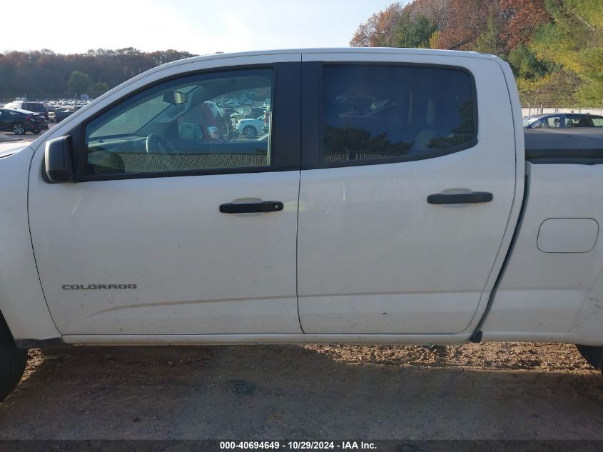 2022 Chevrolet Colorado 4Wd Long Box Wt VIN: 1GCGTBEN6N1135314 Lot: 40694649