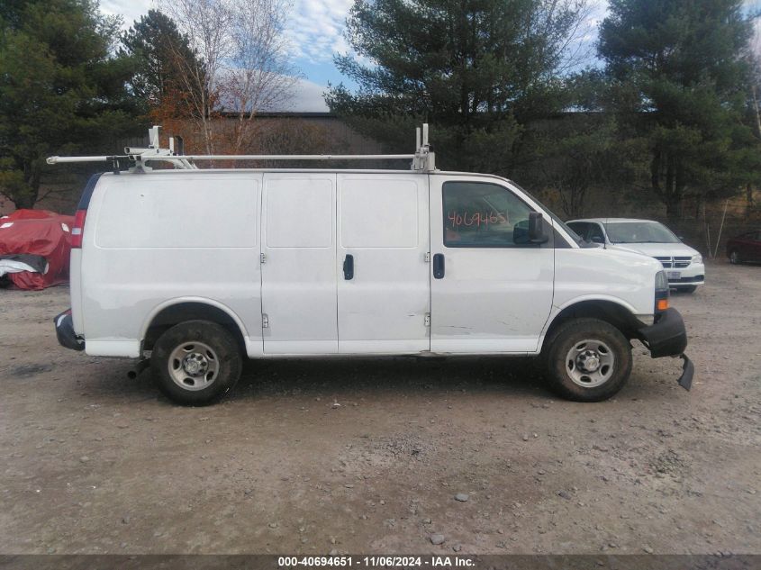 2020 Chevrolet Express Cargo Rwd 2500 Regular Wheelbase Wt VIN: 1GCWGAFGXL1277124 Lot: 40694651