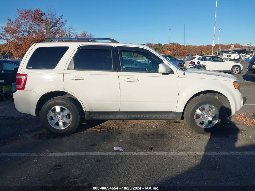 2012 Ford Escape Limited VIN: 1FMCU0EG3CKA70796 Lot: 40694654