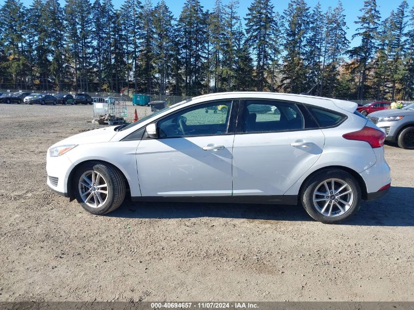 2017 Ford Focus Se VIN: 1FADP3K24HL255554 Lot: 40694657