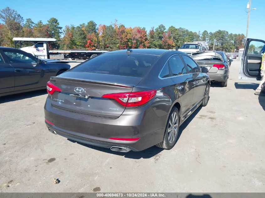 2016 HYUNDAI SONATA SPORT - 5NPE34AFXGH367332