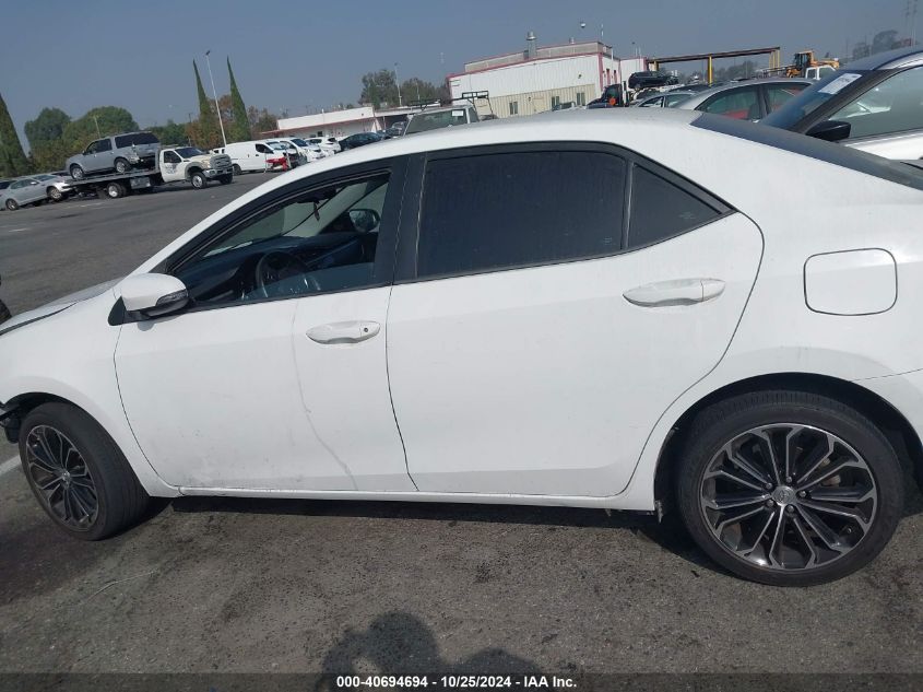 2015 Toyota Corolla S Plus VIN: 5YFBURHE5FP204762 Lot: 40694694