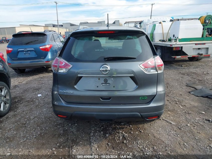 2016 Nissan Rogue S/Sl/Sv VIN: 5N1AT2MT0GC838447 Lot: 40694702