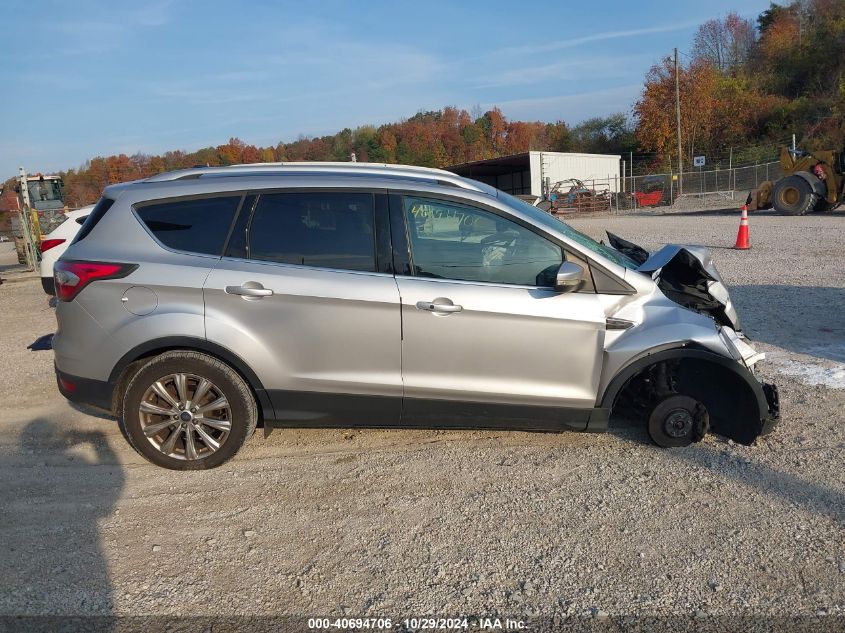 2017 Ford Escape Titanium VIN: 1FMCU9J98HUA64774 Lot: 40694706