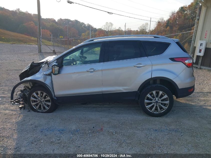 2017 Ford Escape Titanium VIN: 1FMCU9J98HUA64774 Lot: 40694706