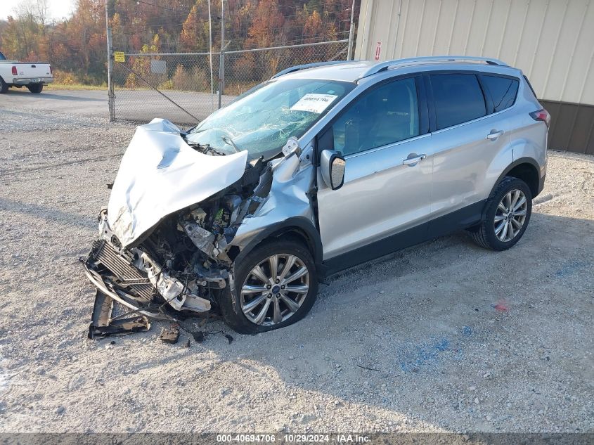 2017 Ford Escape Titanium VIN: 1FMCU9J98HUA64774 Lot: 40694706